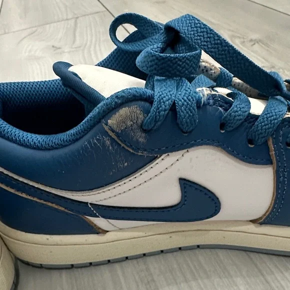 Men’s Jordan 1 Low SE 'Industrial Blue Size 7.5 - Picture 5 of 9